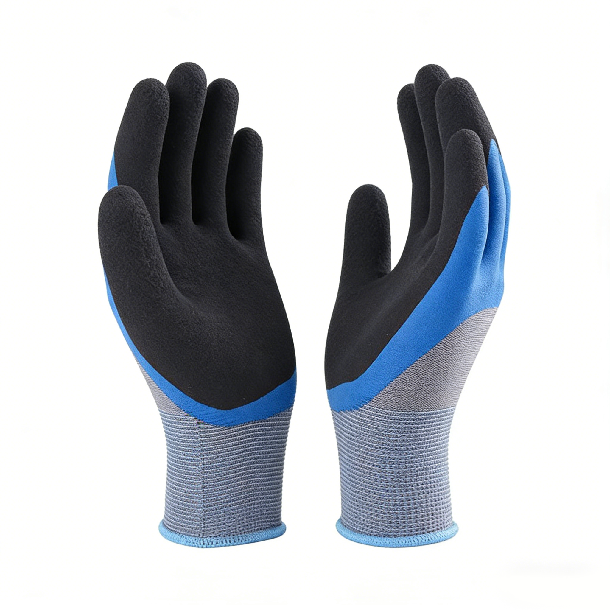 13 Gauge Polyester Sandy Latex Coated Gloves