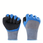 13 Gauge Polyester Sandy Latex Coated Gloves