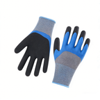 13 Gauge Polyester Sandy Latex Coated Gloves