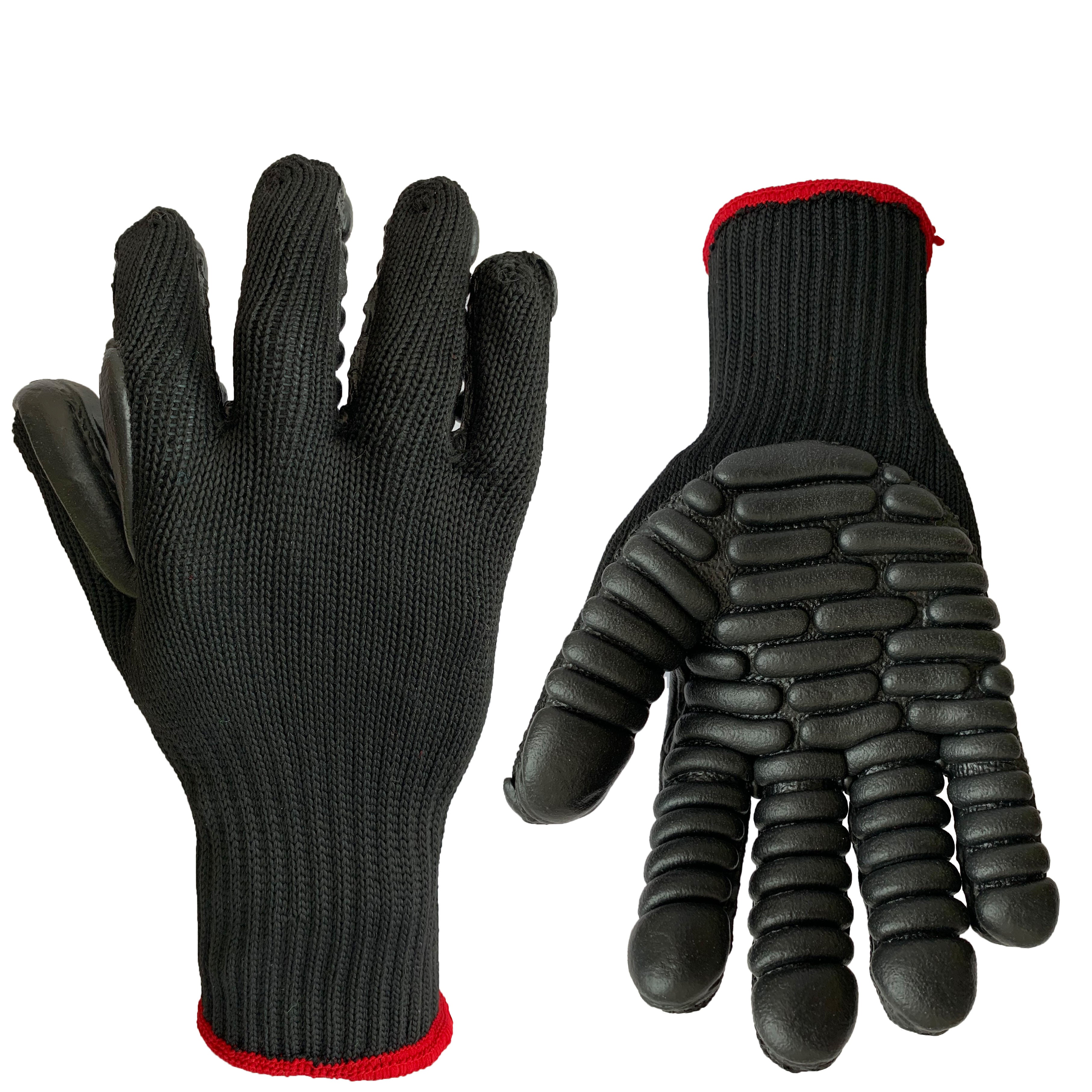 7 gauge Polyester Shockproof Gloves
