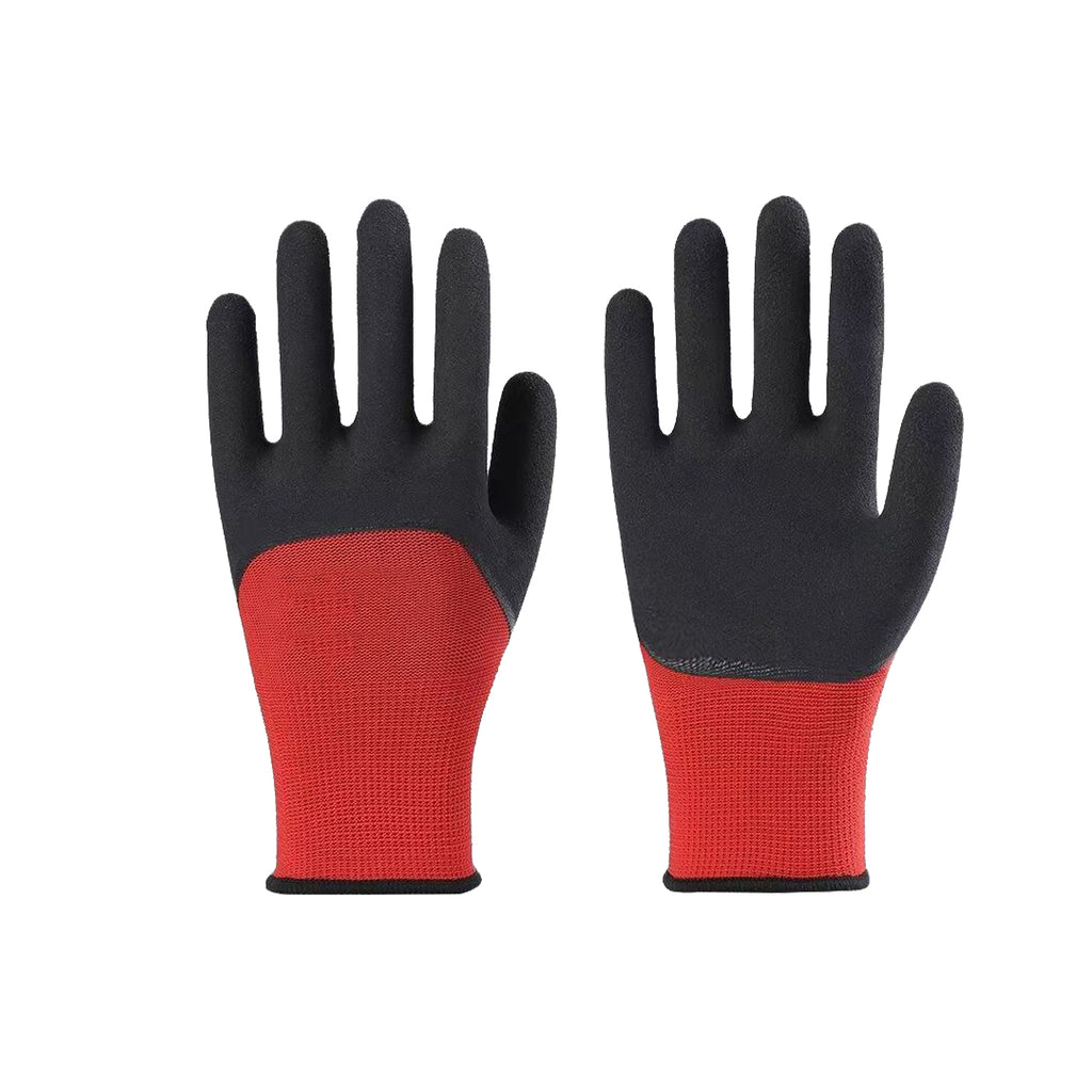13 Gauge Polyester Lining Latex Foam Coated Gloves