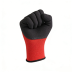 13 Gauge Polyester Lining Latex Foam Coated Gloves
