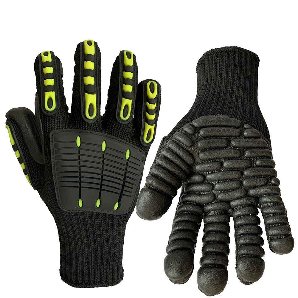 7 gauge Polyester Shockproof and Impact-resistant Gloves