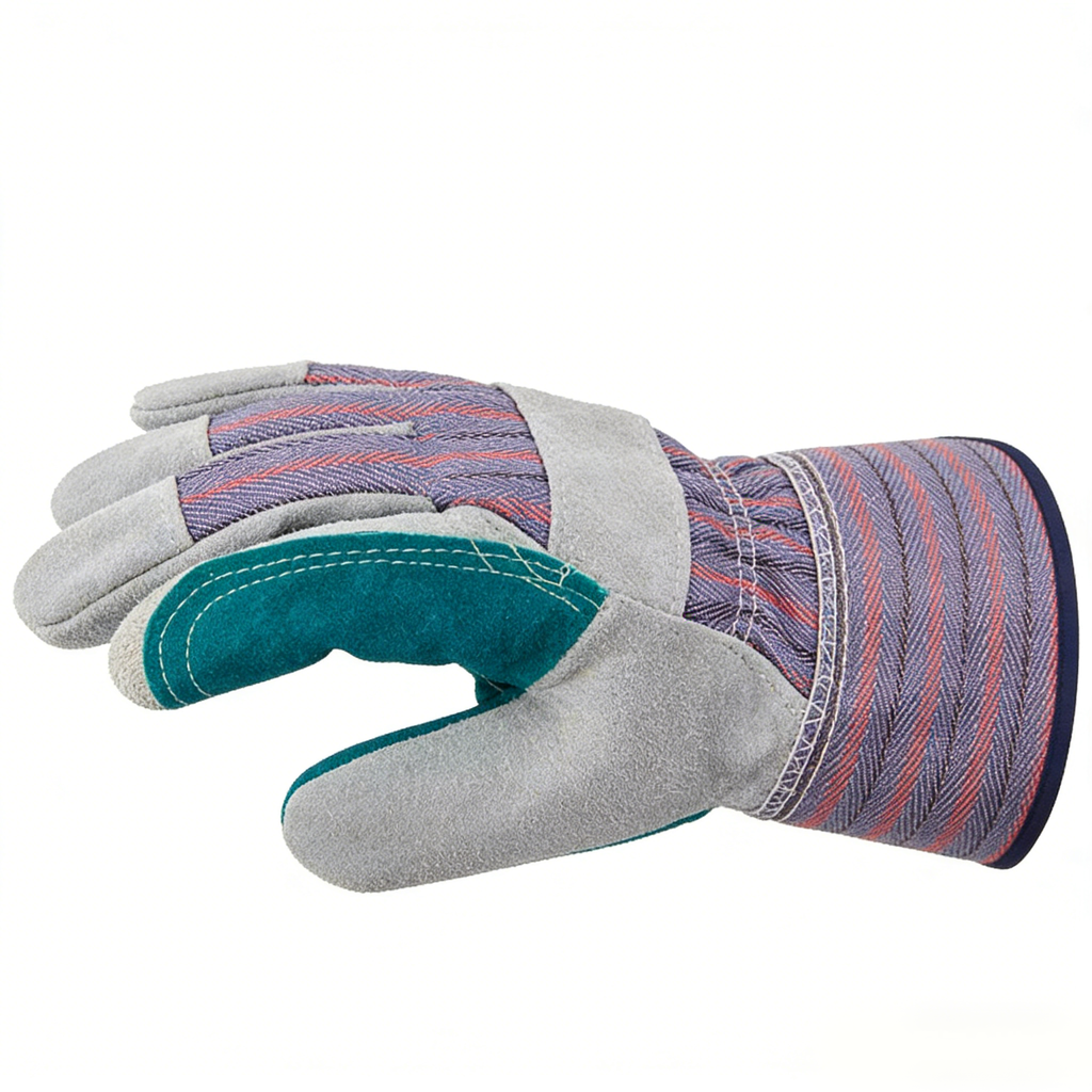 10.5 Cow Split Leather Full Palm Gloves