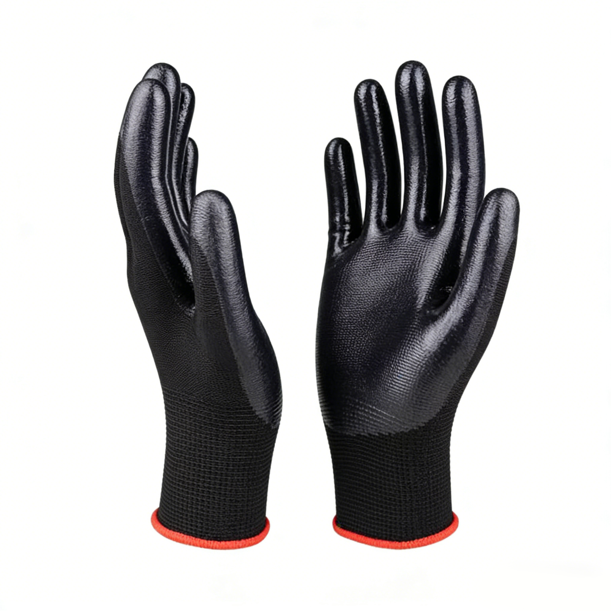 13G PolyesterNitrile Coated Gloves