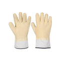 Jersey Lining Safety Cuff Latex Coated Gloves
