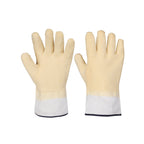 Jersey Lining Safety Cuff Latex Coated Gloves