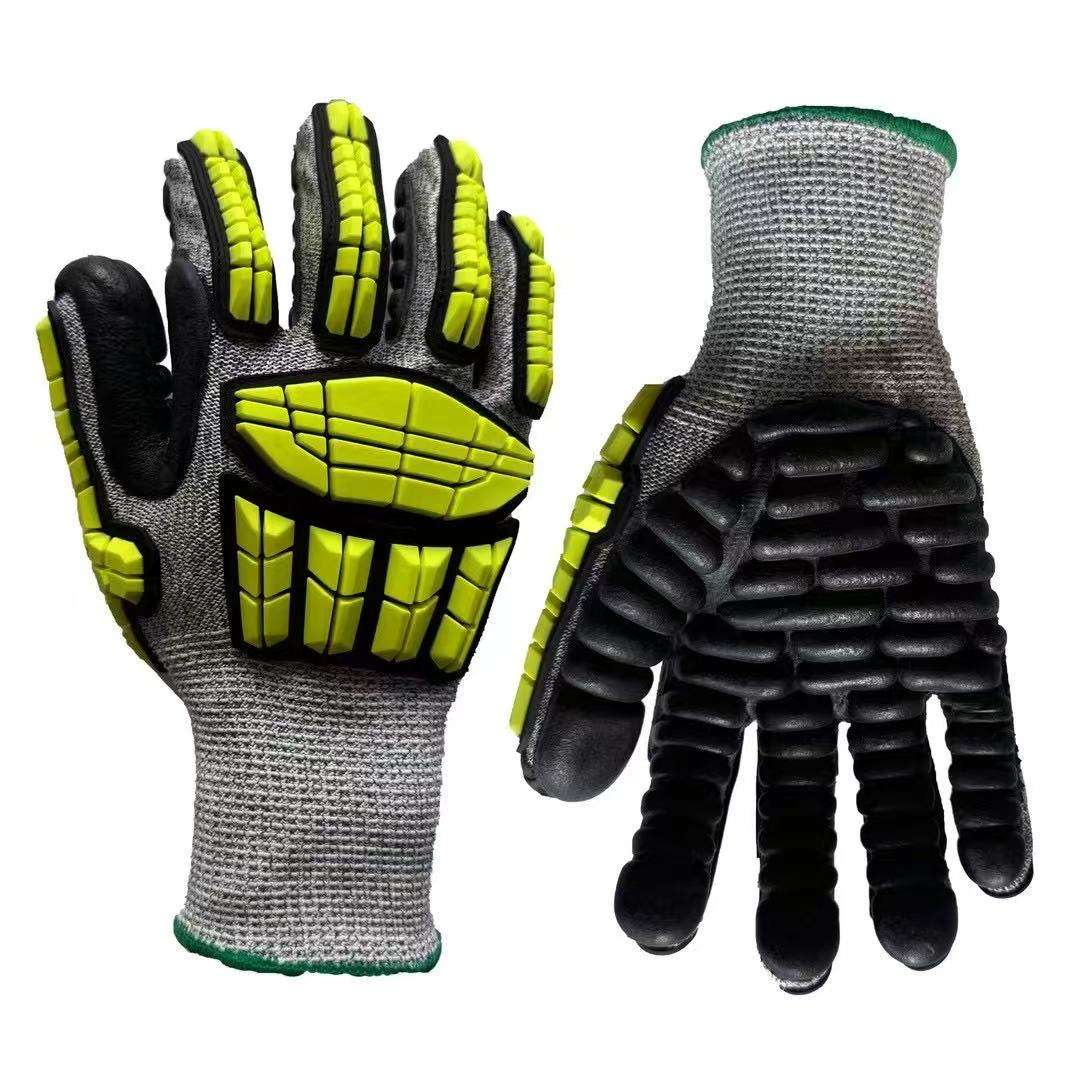 13 gauge Anti-cutting, Anti-shock, and Anti-impact Gloves