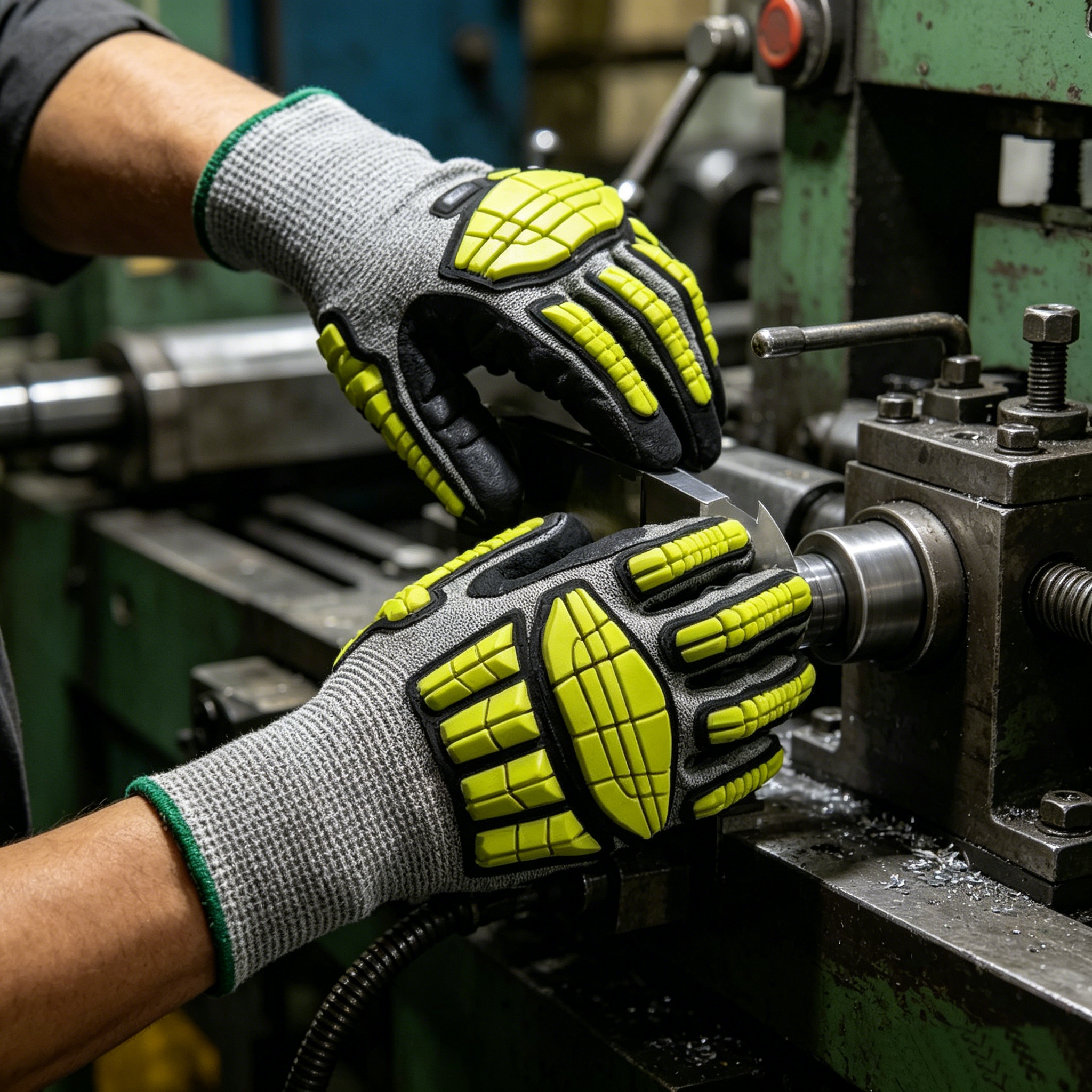 13 gauge Anti-cutting, Anti-shock, and Anti-impact Gloves