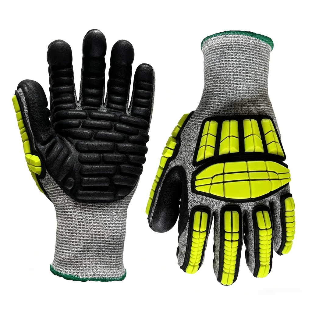 13 gauge Anti-cutting, Anti-shock, and Anti-impact Gloves