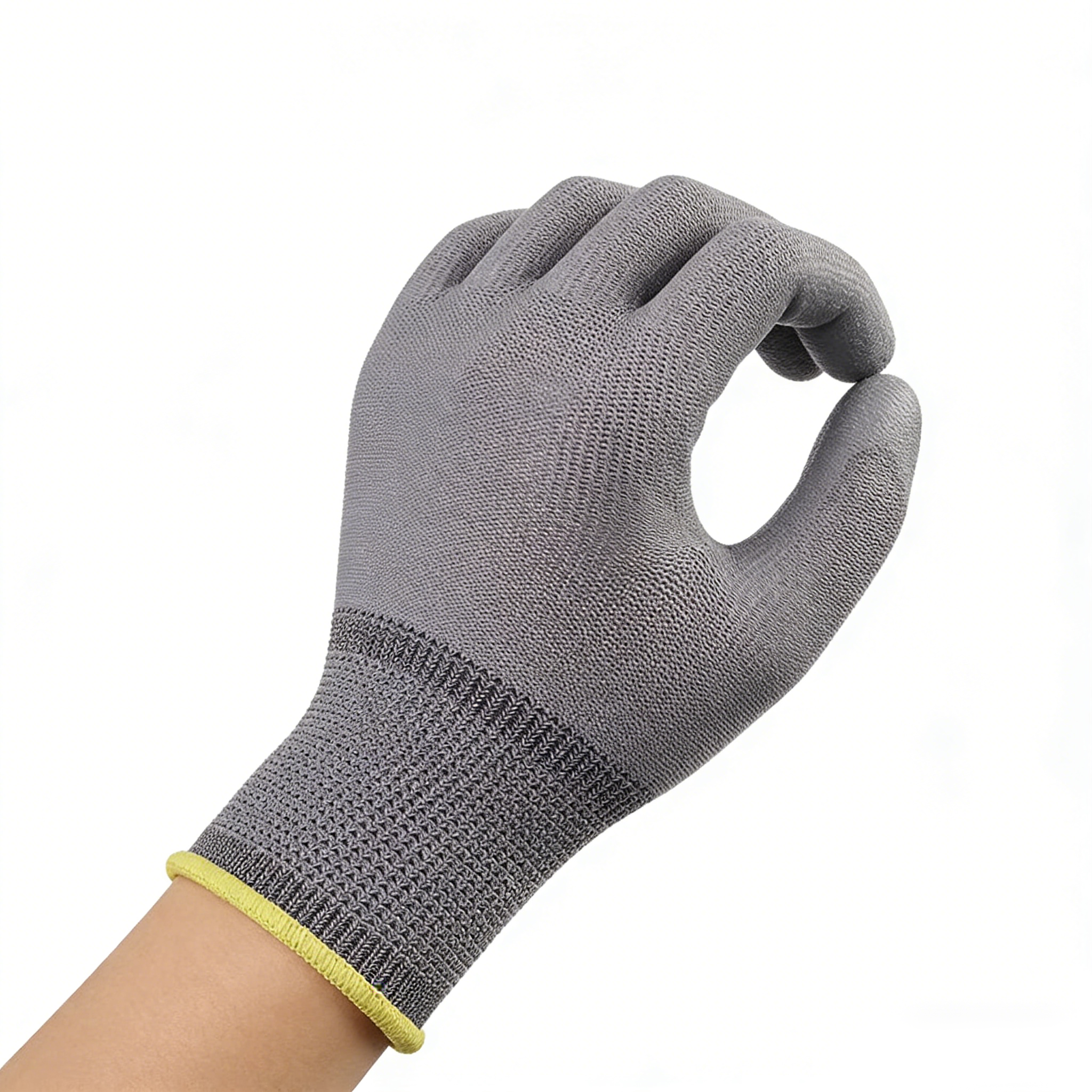 13G Polyester PU Palm Coated Gloves