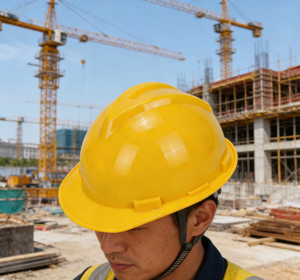 Classic V-Style ABS Safety Helmet