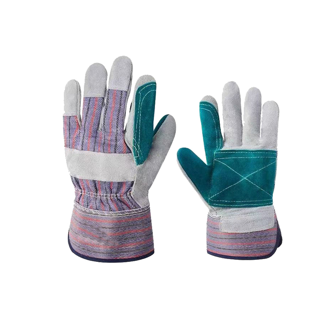 10.5 Cow Split Leather Full Palm Gloves