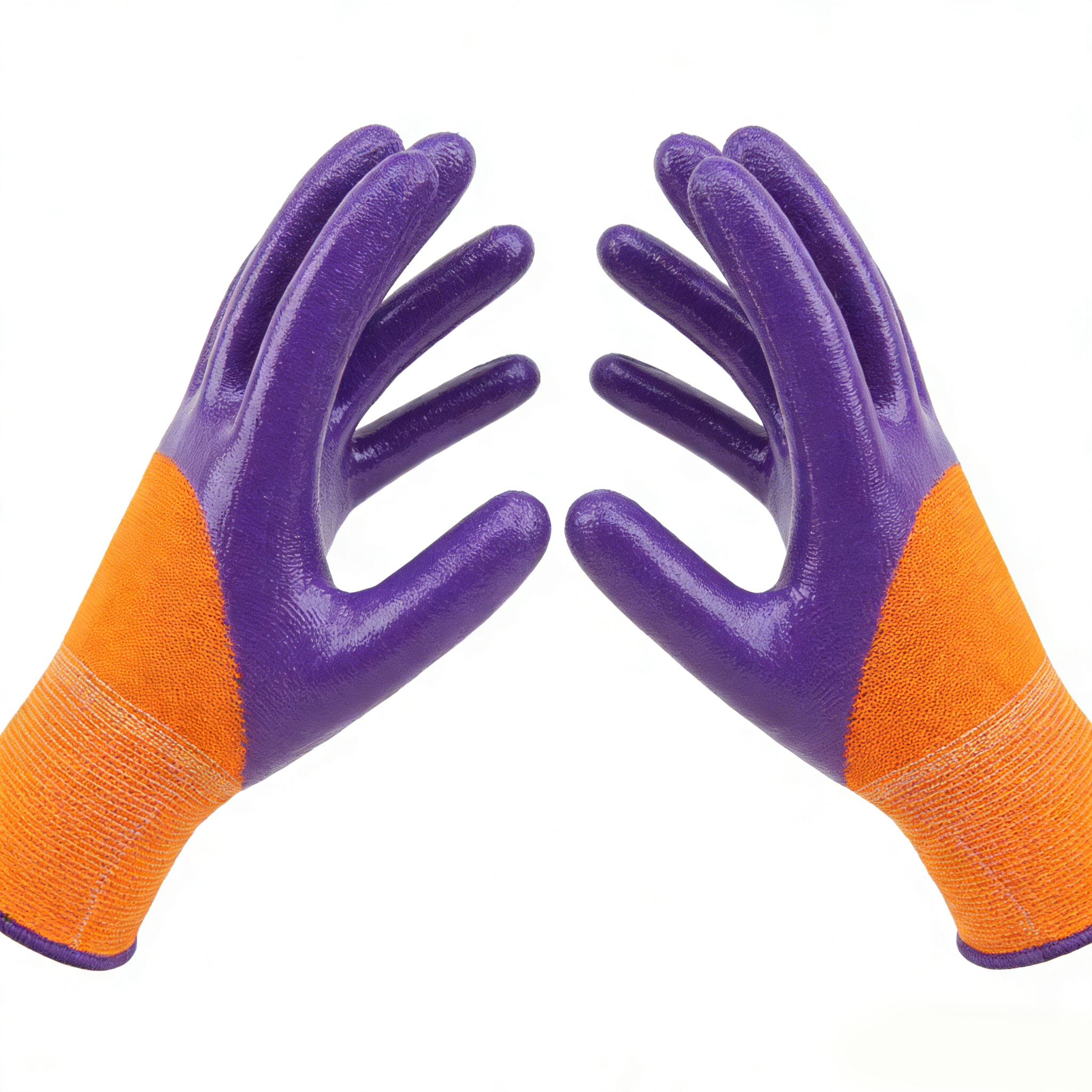 13G Polyester Nitrile 3/4 Coated Gloves