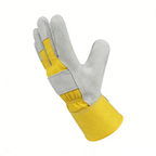 10.5 Cow Split Leather Full Palm Gloves