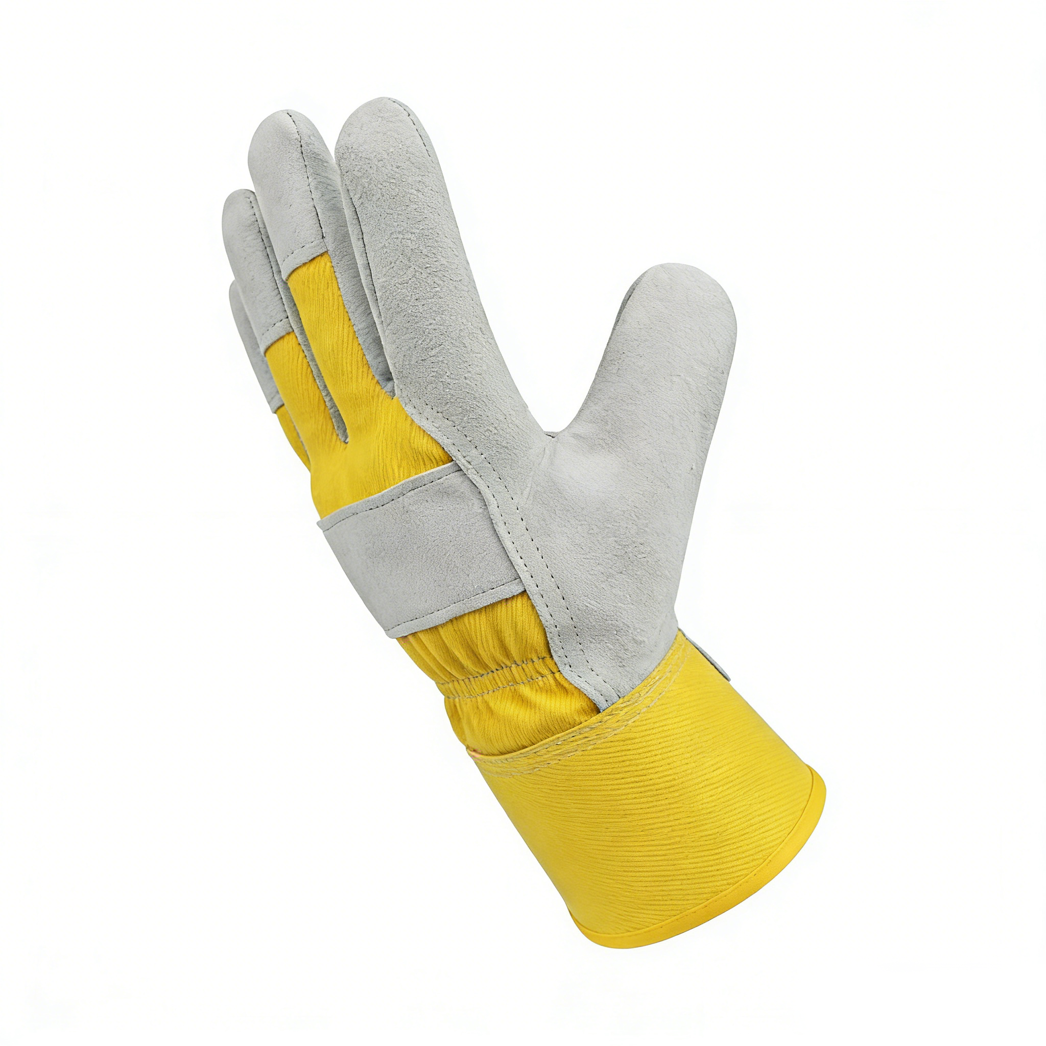 10.5 Cow Split Leather Full Palm Gloves