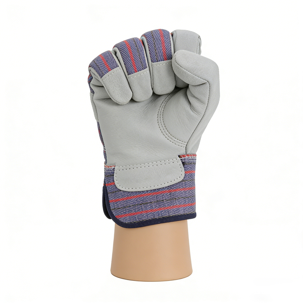 10.5 Cow Split Leather Full Palm Gloves