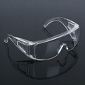 Blinds flank goggles
