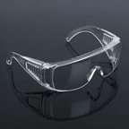 Blinds flank goggles
