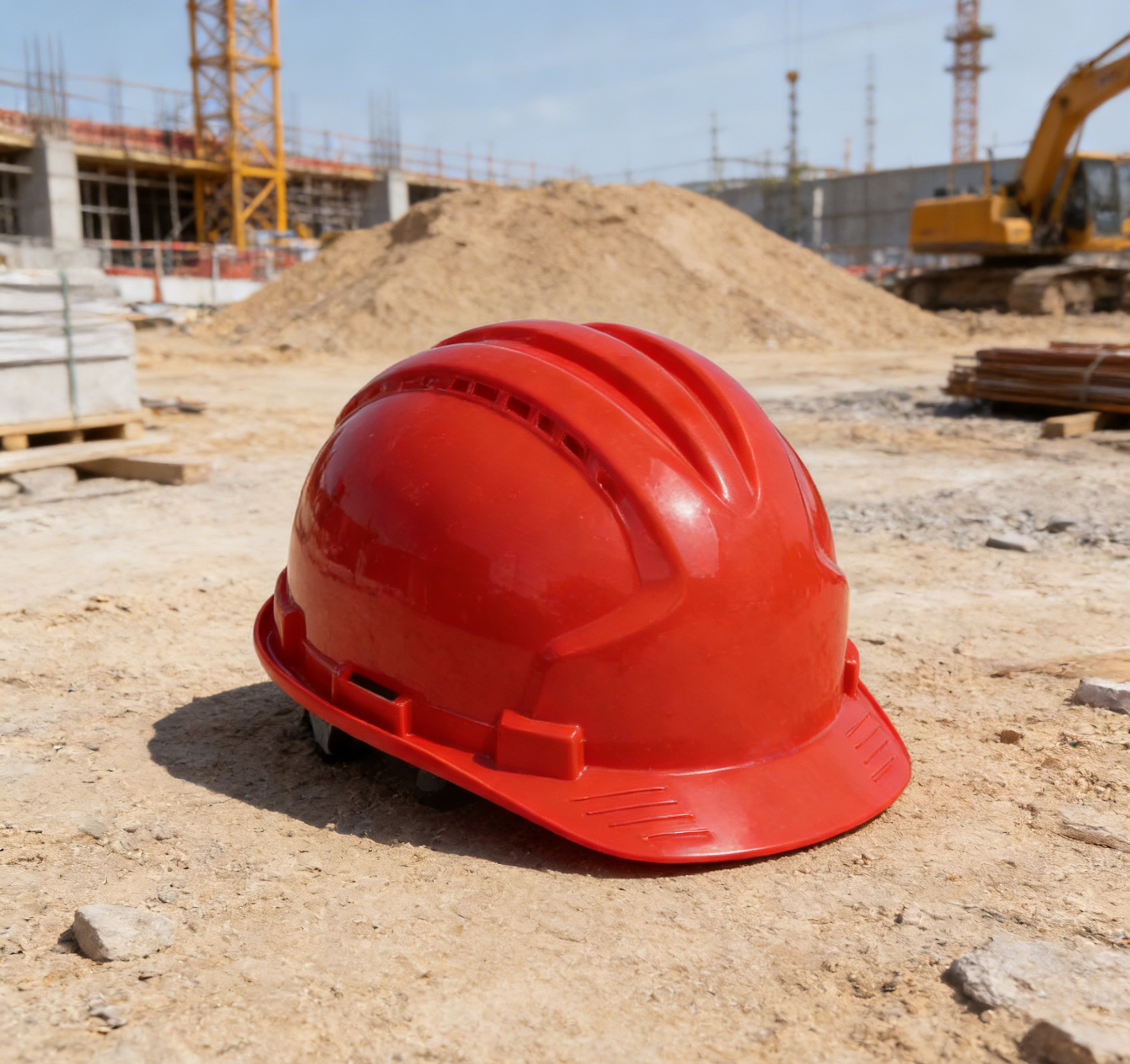 PE Construction Helmet Safeguard