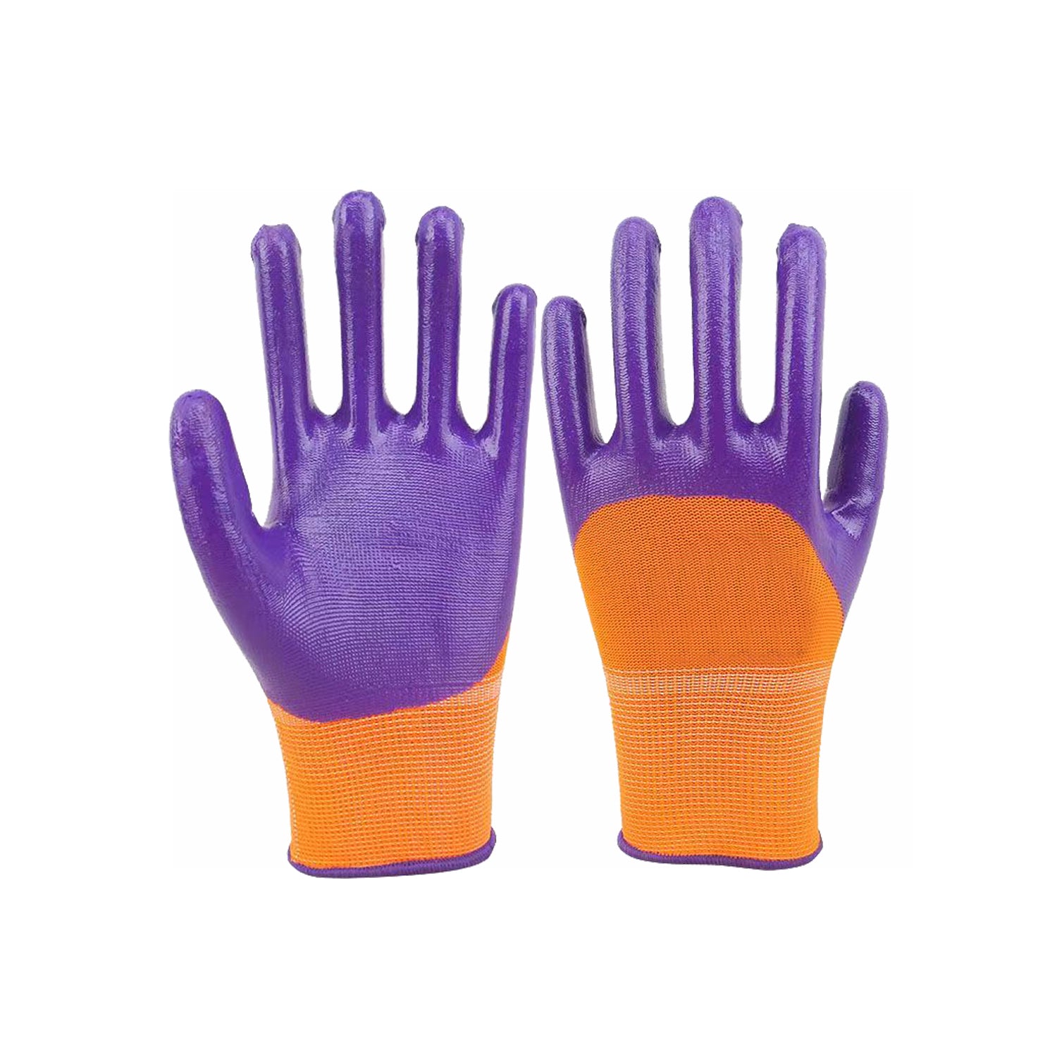 13G Polyester Nitrile 3/4 Coated Gloves