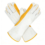14/16 Inch Yellow Cow Split Leather Welding Gloves