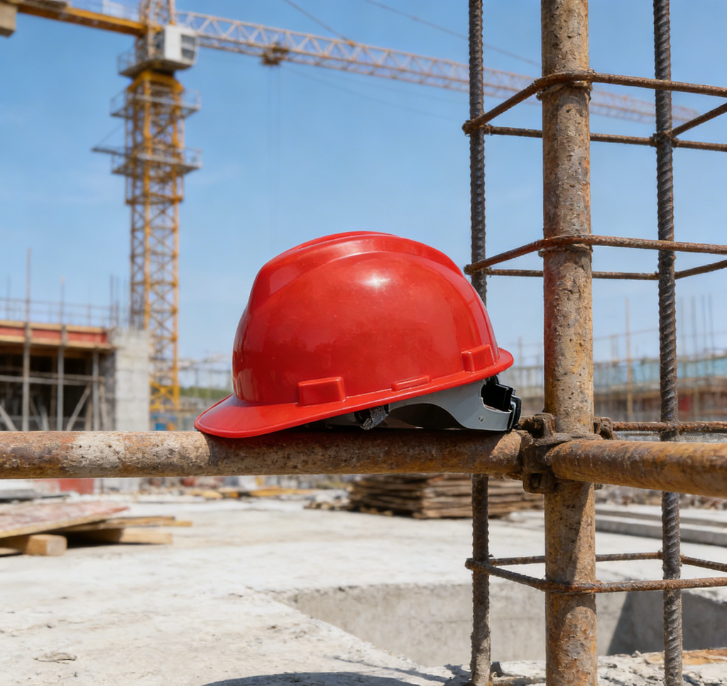 Construction Worker Safety Helmet