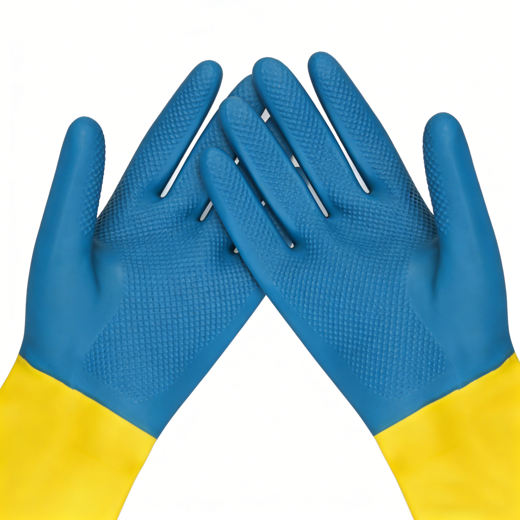 Chloroprene latex gloves