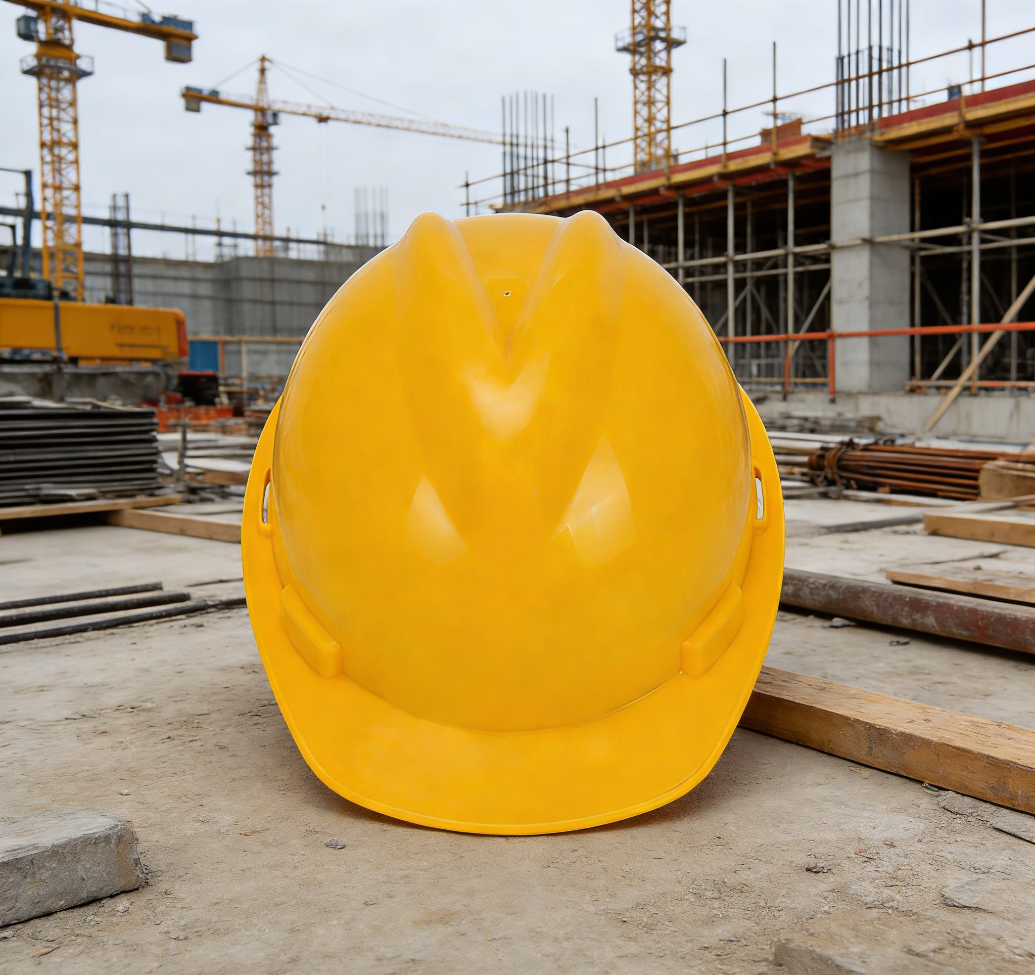 Thickened ABS V-shape Safety Helmet