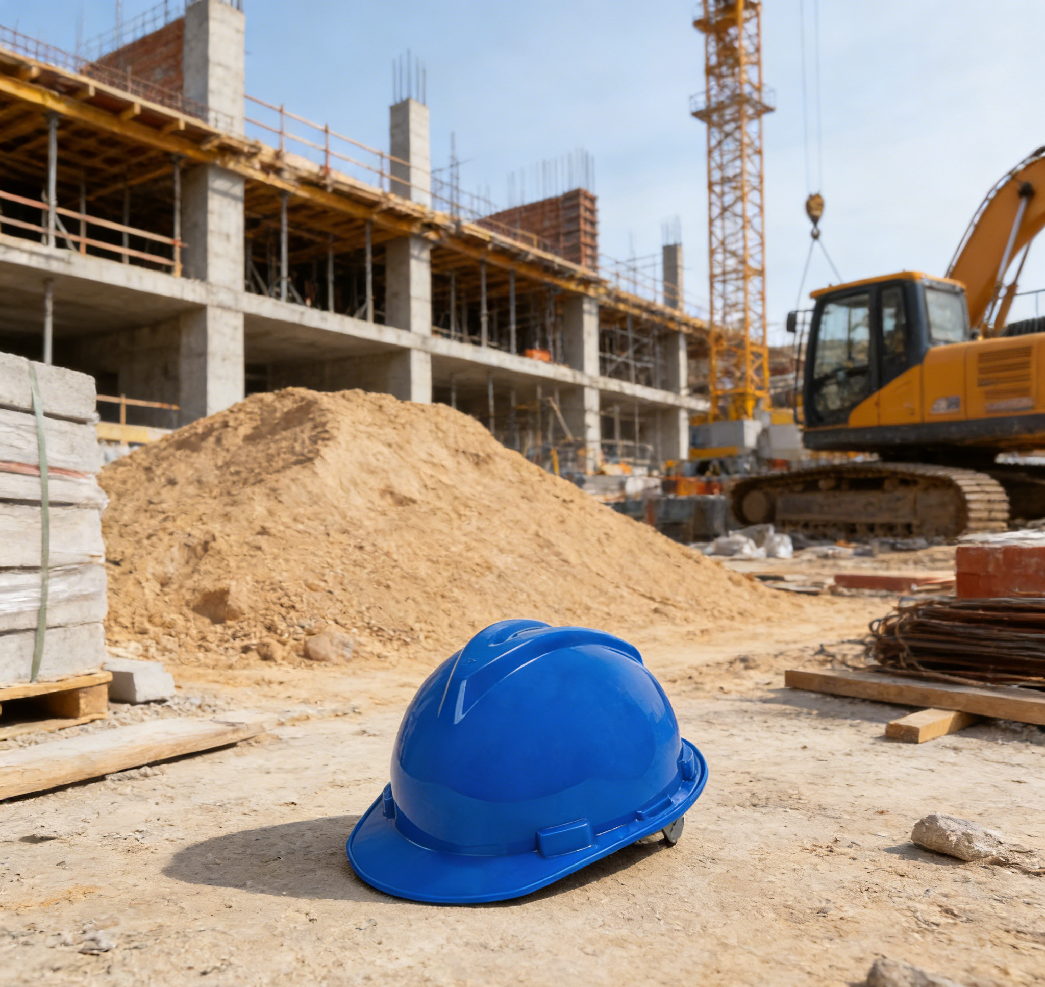 V-Shaped Safety Helmet