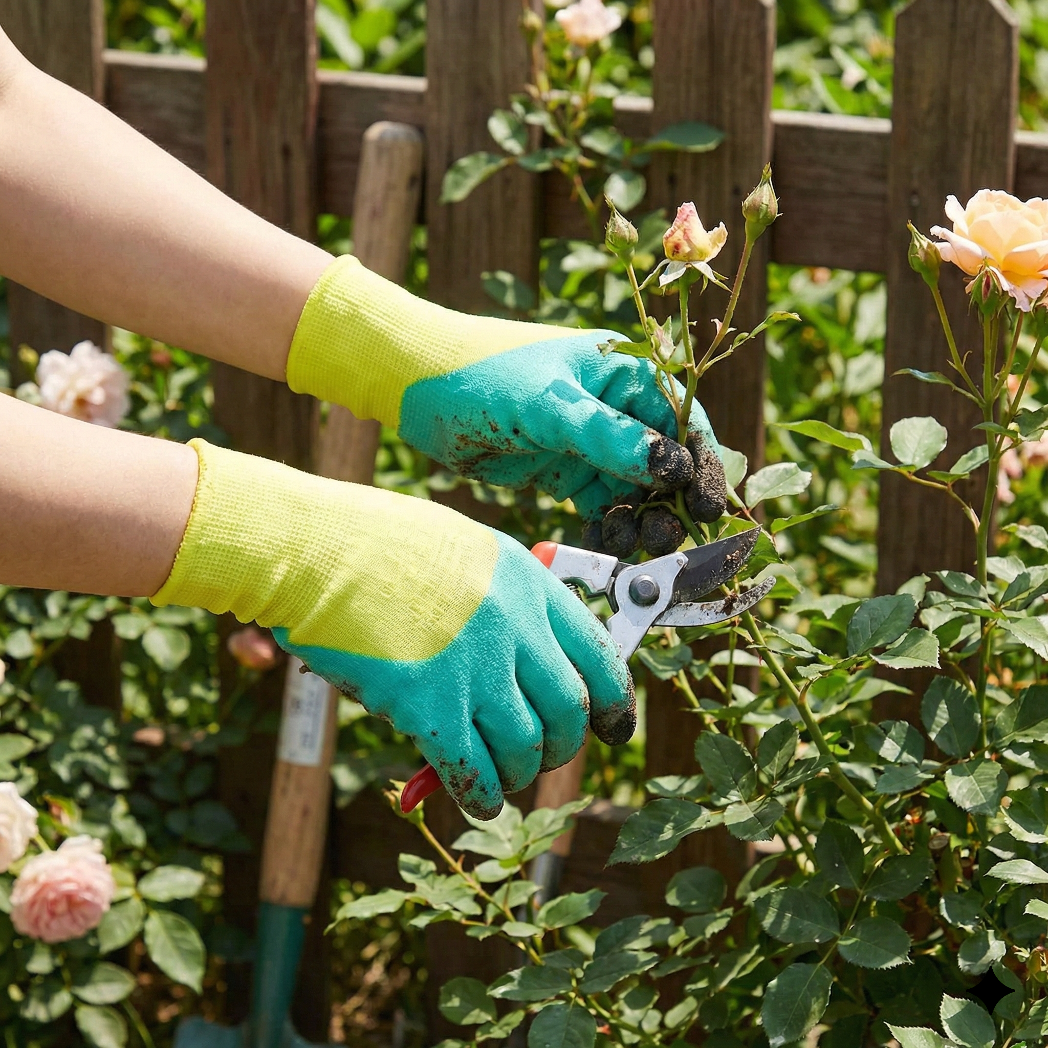 13 Gauge Polyester Lining Latex Foam Coated Gloves